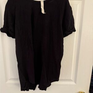lululemon athletica Black Short Sleeve Top